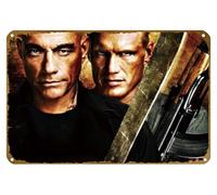 KNIOIL Universal Soldier - Day of Reckoning (2012) Affiche de film vintage en métal avec logo familial, club, bar, café, chambre à coucher, décoration murale, cadeau 20,3 x 30,5 cm