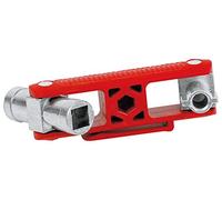 Knipex 00 11 06 V02 Clé universelle pour toutes les armoires et systèmes de fermeture standards 97 mm