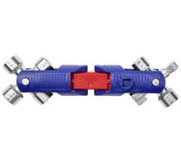 Knipex Clé universelle JointKey Quadro 00 11 06 V04 – pour systèmes standard de fermeture 63 mm
