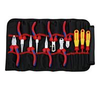 Knipex Trousse à outils 00 19 41 – Jeu d'outils pour électricien 11 pièces en sacoche