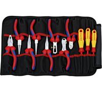 Knipex Trousse à outils 00 19 41 – Jeu d'outils pour électricien 11 pièces en sacoche
