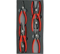 Knipex 00 20 01 V02 Ensemble De Pinces À Circlips - 6 Pièces