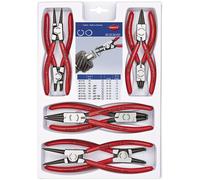 Knipex 00 20 04 V01 Jeu de pinces pour circlips Adapté pour (pinces pour circlips) circlips intérieurs et extérieurs 19-60 mm, 12-25 mm 10-25 mm, 19-60 mm