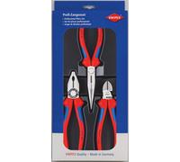 KNIPEX 00 20 11 Jeu des « essentielles » 1 x 03 02 180, 1 x 26 12 200, 1 x 70...