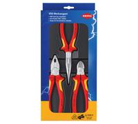 KNIPEX 00 20 12 Jeu Électricien 1 x 03 06 180, 1 x 26 16 200, 1 x 70 06 160 (...