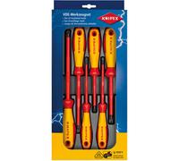 Knipex 00 20 12 V01 VDE Ensemble De Tournevis Fendu / Philips - 6 Pièces