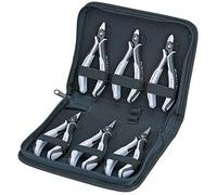 Knipex 00 20 16 P Esd Jeu De Pinces électroniques Avec Outils Pour Travaux Sur Composants électroniques 6 Pièces 215 Mm