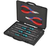 KNIPEX 00 20 18 Jeu de pinces électroniques avec outils pour travaux sur comp...