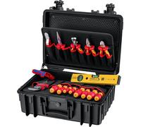KNIPEX 00 21 34 HL S2 Mallette à outils "Robust23 Start" électrique 24 pièces