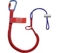 Knipex 00 50 12 T BK Knipex 00 50 12 T BK, lignes de fond avec mousqueton fixe pour la protection contre les chutes d'outils 900