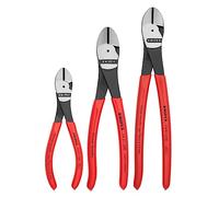 Knipex 002005S2 Lot de 3 pinces coupantes diagonales à effet de levier élevé
