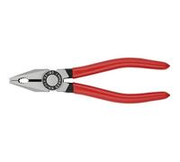 Knipex Pince universelle 03 01 180 – 180 mm, poignées gainées en plastique, tête polie, DIN ISO 5746