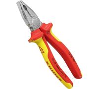 KNIPEX® 0302192 Pince combinée - 18 cm, rouge/jaune