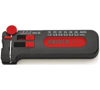 Outil à dénuder, petit modèle Ø 0,3 - 1,0 mm Knipex 12 80 100 SB