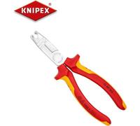 KNIPEX 13 42 165 pince à dénuder avec gaines multi-composants noir atramenté 165 mm