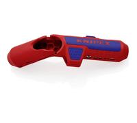 Knipex 16 95 02 SB ErgoStrip Dénudeur de câble adapté pour câbles ronds, câbles