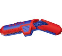 Knipex 16 95 03 SB ErgoStrip® PV Abmantelungswerkzeug Couteau à dénuder adapté pour câbles ronds, câbles solaires 4 à 6 mm