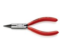 Knipex Pince à bouts ronds droite 19 01 130 – pour électronique et mécanique de précision – 130 mm