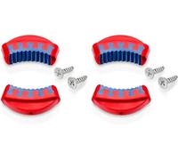 Lot de 4 mâchoires de rechange pour pinces 81 1X 250 Bleu et rouge bi-composant KNIPEX - 8119250V02