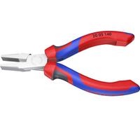 Knipex 20 05 140 pour l'atelier Pince à becs plats droite Acier magnétique Chrome-Vanadium 140 mm