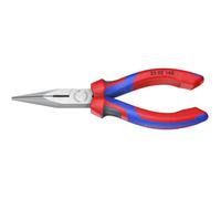 Knipex Pince demi-ronde avec tranchant 25 02 160 - 160 mm, acier vanadium, gaines bicomposant