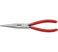 Knipex 26 11 200 pour l'électronique et la mécanique de précision Pince plate à becs ronds droite Acier électrique Vanadium 200 mm