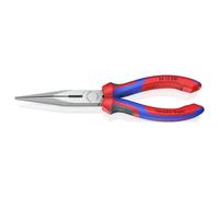 Knipex 26 12 200 pour l'atelier Pince plate à becs ronds droite Acier électrique Vanadium 200 mm