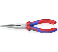 Knipex 26 12 200 pour l'atelier Pince plate à becs ronds droite Acier électrique Vanadium 200 mm