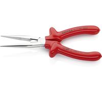 Knipex 26 17 200 VDE Pince plate à becs ronds droite Acier électrique Vanadium 200 mm