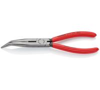 Knipex 26 21 200 pour l'électronique et la mécanique de précision Pince plate à becs ronds coudée à
