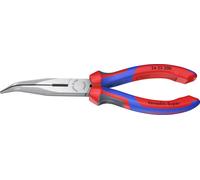 KNIPEX 26 22 200 Pince demi-ronde avec tranchant (pince bec de cigogne) avec poignées Confort atramentisée noire 200 mm