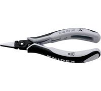 Knipex 34 42 130 ESD antistatique (ESD) Pince à becs plats Acier Chrome-Vanadium pour roulement à billes 130 mm