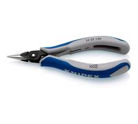 KNIPEX 34 52 130 Pince de préhension électronique de précision avec gaines multicomposants brunies 130 mm