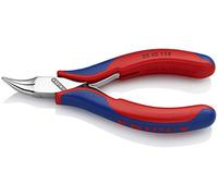 KNIPEX - 35 42 115 Outils - Pince électronique, pointes demi-rondes, angle de 4,5 degrés, multi-composants (3542115)