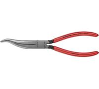Knipex 38 31 200 pour lélectronique et la mécanique de précision Pince plate à becs ronds droite Acier électrique Vanadium 200 mm