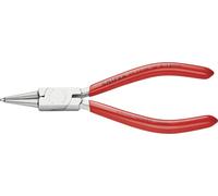 Knipex Pince Circlips DIN 5256 C - Chromée - Alésage:8-13mm - Pointes:0,9mm, Droites -Longueur : 140 mm - Robuste, Forgée, Pointes Solides Antidérapantes - 44 13 J0