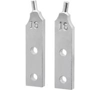 Knipex 44 19 J6 Bec de rechange Adapté pour (pinces pour circlips) circlips intérieurs 252-400 mm Forme de la panne (détails)