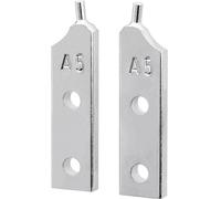 Knipex 46 19 A5 Bec de rechange Adapté pour (pinces pour circlips) circlips extérieurs 122-300 mm Forme de la panne (détails)