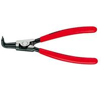 KNIPEX 46 21 A21 Pince pour circlips pour circlips extérieurs d'arbre noire atramentisée gainées en plastique 170 mm
