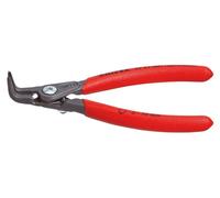 KNIPEX 49 41 A01 Pince à circlips de précision pour bagues extérieures sur arbres recouverte de matière plastique antidérapante grise atramentée 130 mm