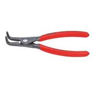 Knipex 4921a11 pince de précon pour circlips extérieurs 10-25 mm coudée Rouge G