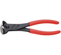 KNIPEX 68 01 180 EAN Pince coupante de devant gainées en plastique noire atra...