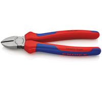 KNIPEX 70 02 180 Pince coupante de côté avec gaines bi-matière noire atrament...