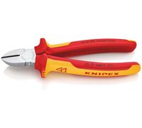 KNIPEX 70 06 180 Pince coupante de côté isolées par gaines bi-matière, certif...