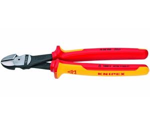 KNIPEX - 74 08 250 US Tools - High Leverage Diagonal Cutters, 1000V Insulated (7408250US)