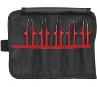 Knipex 92 00 04 Set de brucelles universelles 5 pièces 135 mm