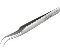 Knipex 92 32 29 Pince brucelle de précision pointe en forme de faucille, courbée à 45°, extra-fine 120 mm