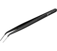 Knipex 92 34 37 Pince brucelle de précision pointue, courbée à 45° 155 mm