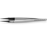KNIPEX 92 81 02 Pincette avec pointes interchangeables ESD Lisse 130 mm