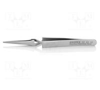 Knipex 92 91 01 Brucelles croisées de précision émoussée 120 mm